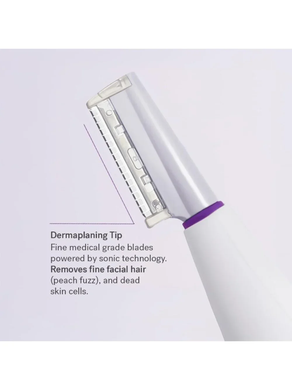 Dermaplane Razor for Women | Facial Hair Remover, Eyebrow Trimmer & Blades Set